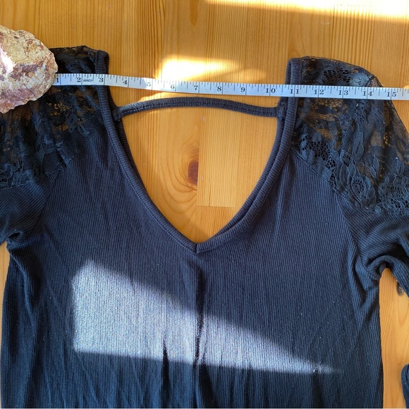 NWOT AEO Swing Midi with Exposed Lace Shoulders - Picture 8 of 16